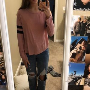 Rosy pink long sleeve